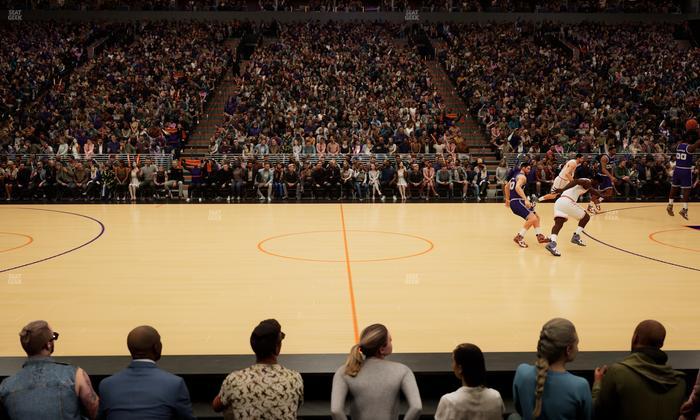 Mortgage Matchup Center - Section 102 Seat View