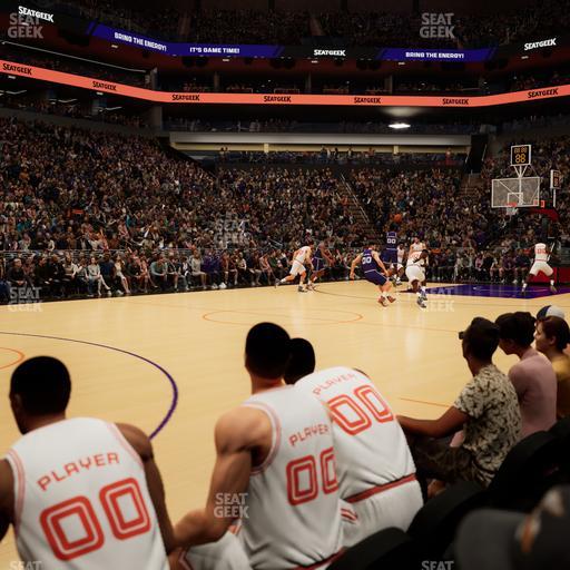 Mortgage Matchup Center - Section 103 F Seat View