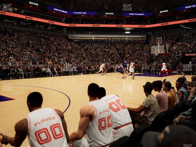 Mortgage Matchup Center - Section 103 F Seat View