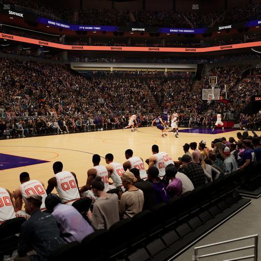 Mortgage Matchup Center - Section 104 Seat View