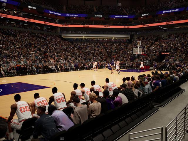 Mortgage Matchup Center - Section 104 Seat View