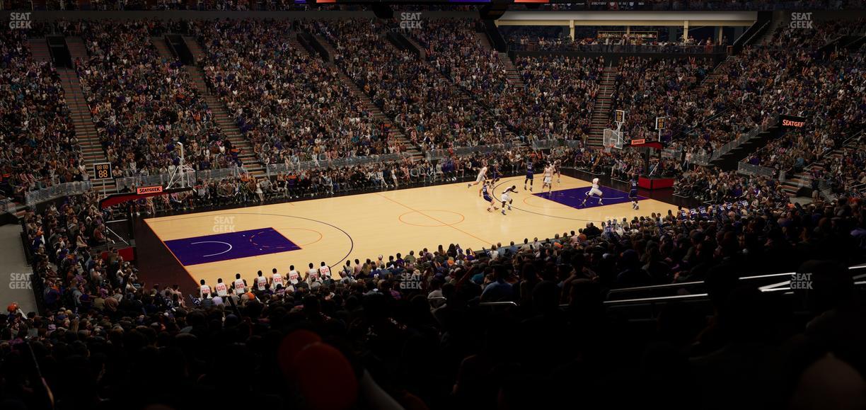 Mortgage Matchup Center - Section 104 Seat View