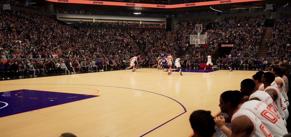 Mortgage Matchup Center - Section 105 F Seat View