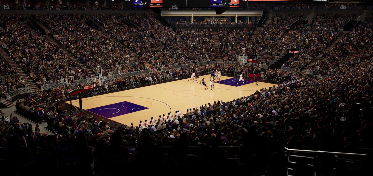 Mortgage Matchup Center - Section 105 Seat View