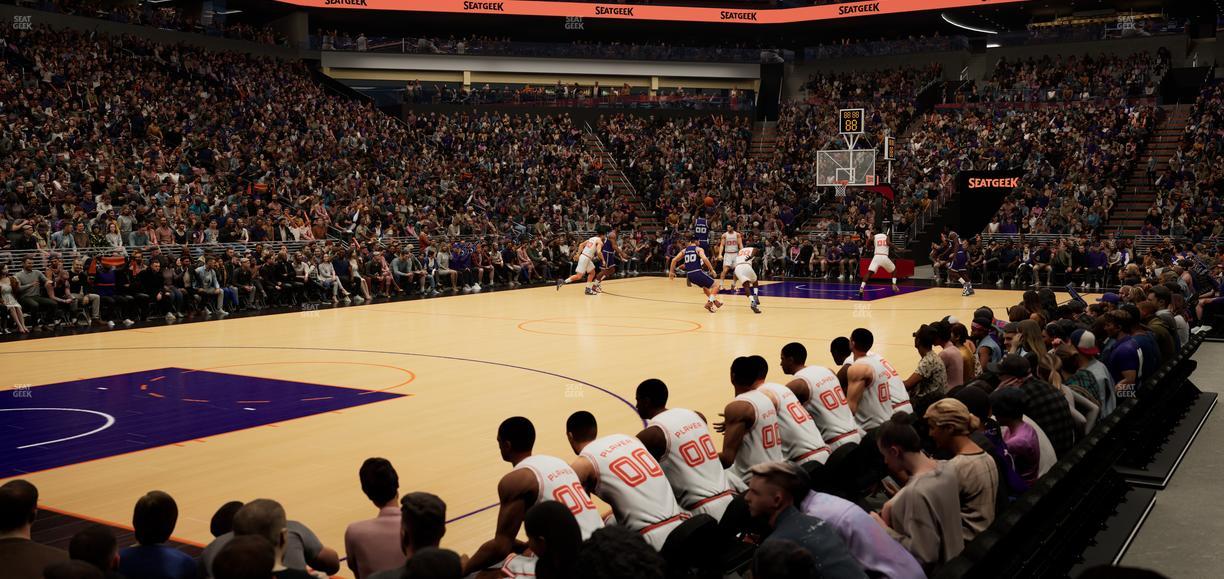 Mortgage Matchup Center - Section 105 Seat View