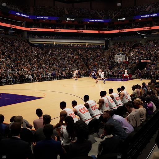 Mortgage Matchup Center - Section 105 Seat View