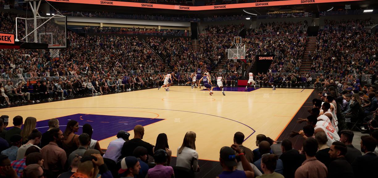 Mortgage Matchup Center - Section 106 Seat View