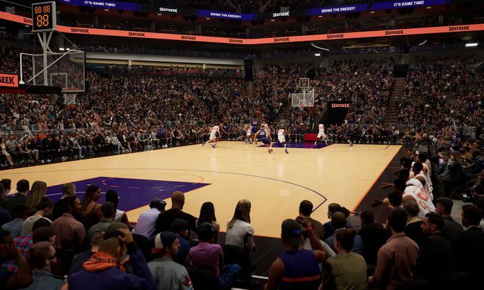 Mortgage Matchup Center - Section 106 Seat View