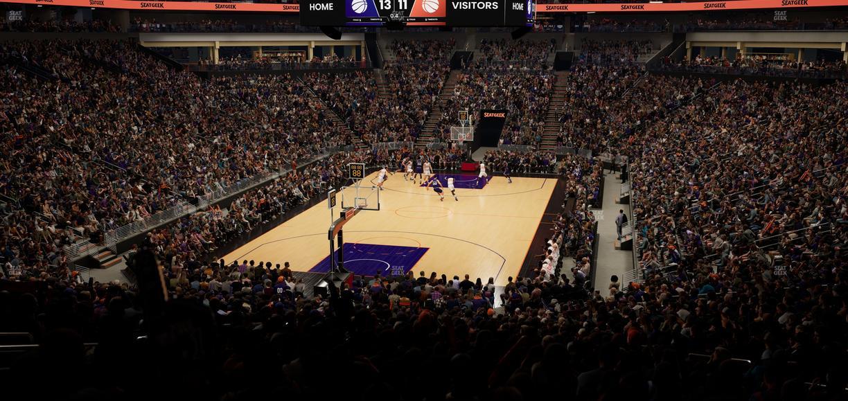 Mortgage Matchup Center - Section 107 Seat View