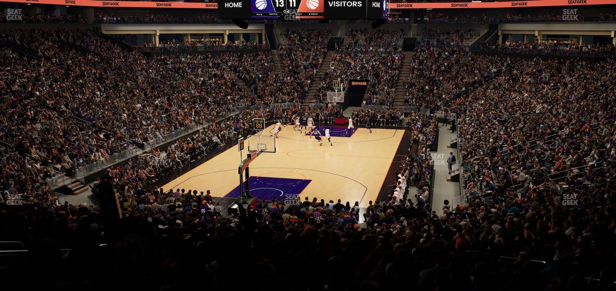 Mortgage Matchup Center - Section 107 Seat View