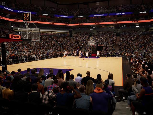 Mortgage Matchup Center - Section 107 Seat View