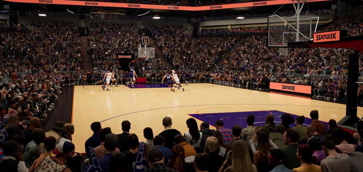 Mortgage Matchup Center - Section 109 Seat View