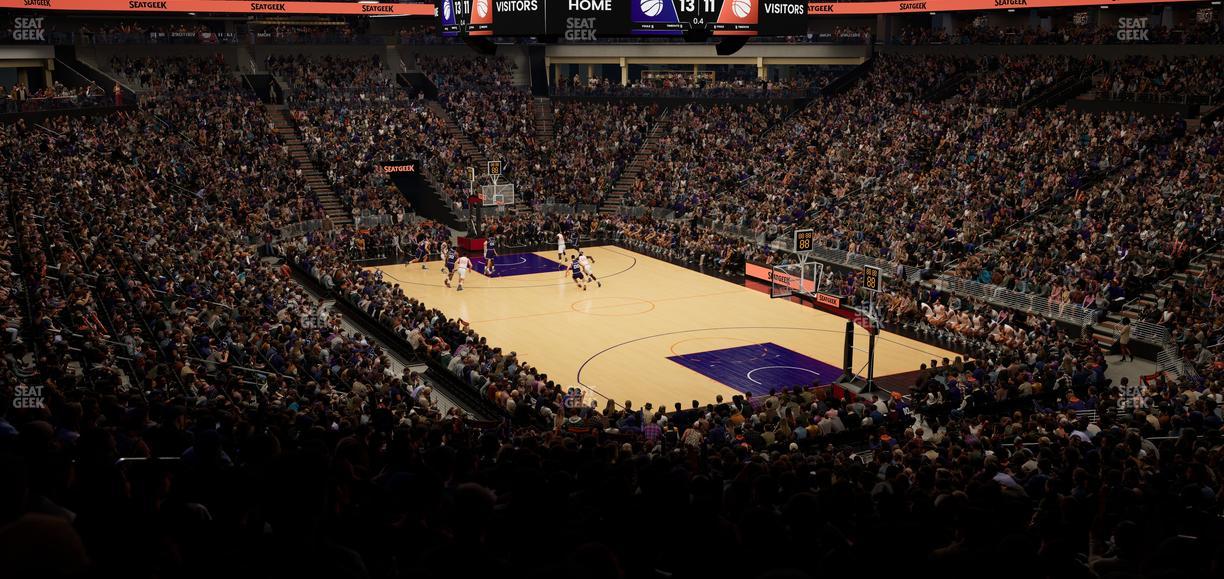 Mortgage Matchup Center - Section 110 Seat View