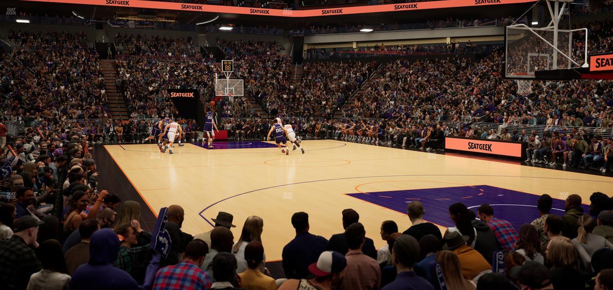 Mortgage Matchup Center - Section 110 Seat View