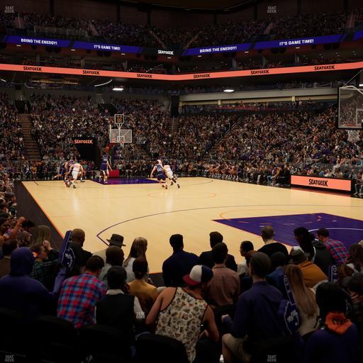 Mortgage Matchup Center - Section 110 Seat View