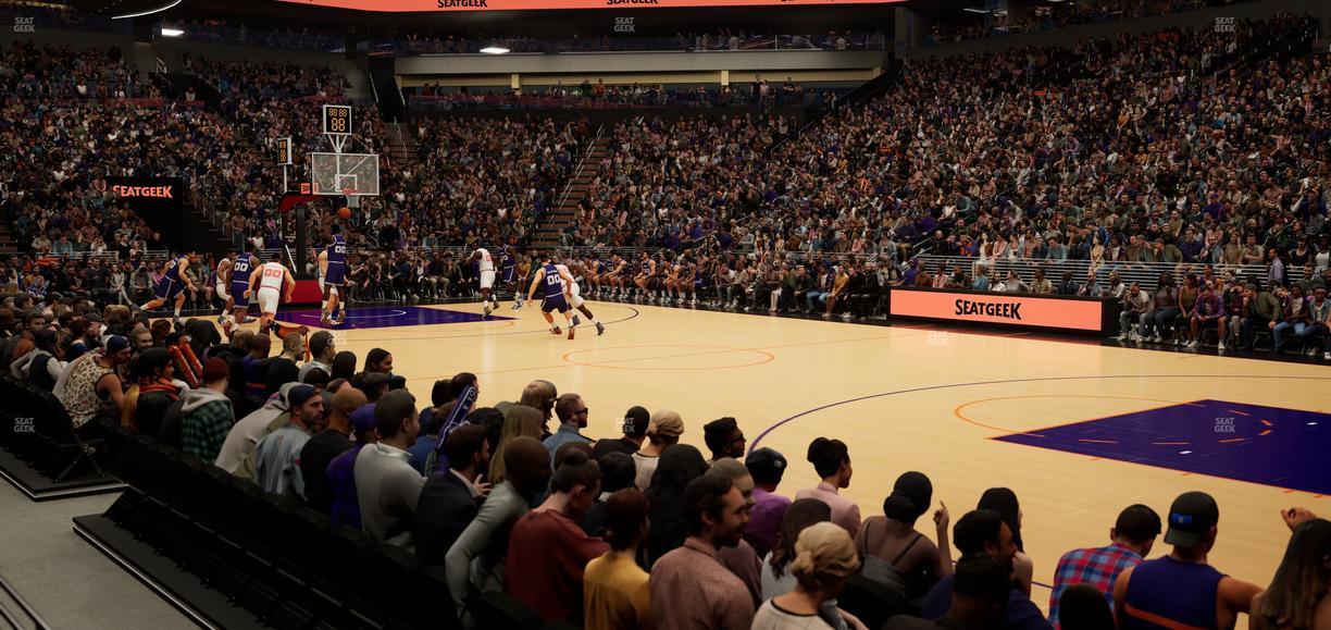 Mortgage Matchup Center - Section 112 Seat View