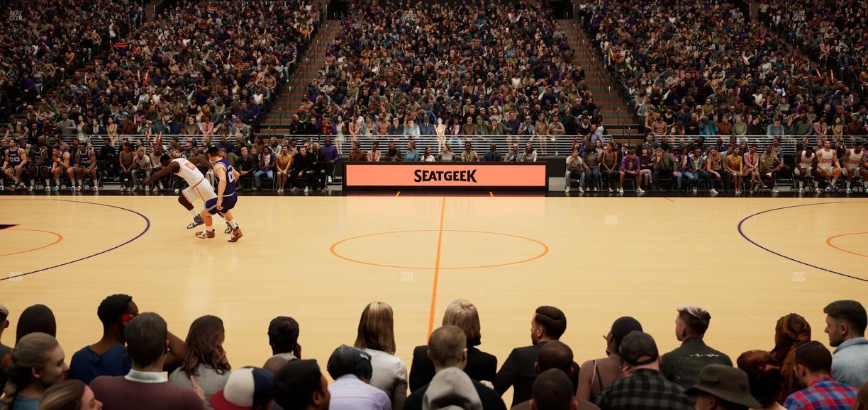 Mortgage Matchup Center - Section 114 Seat View