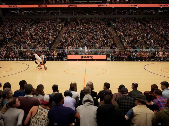 Mortgage Matchup Center - Section 114 Seat View