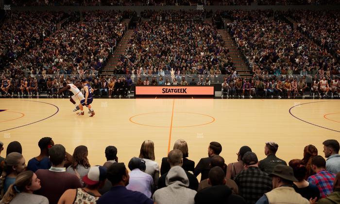 Mortgage Matchup Center - Section 114 Seat View