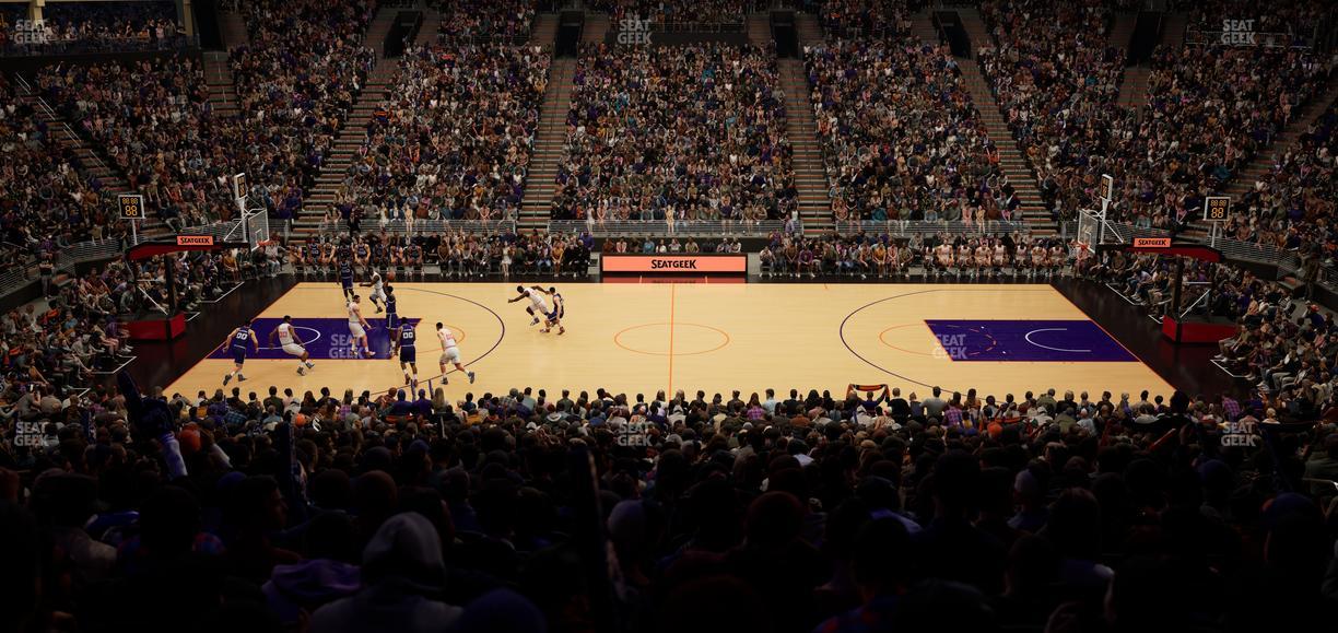 Mortgage Matchup Center - Section 114 Seat View