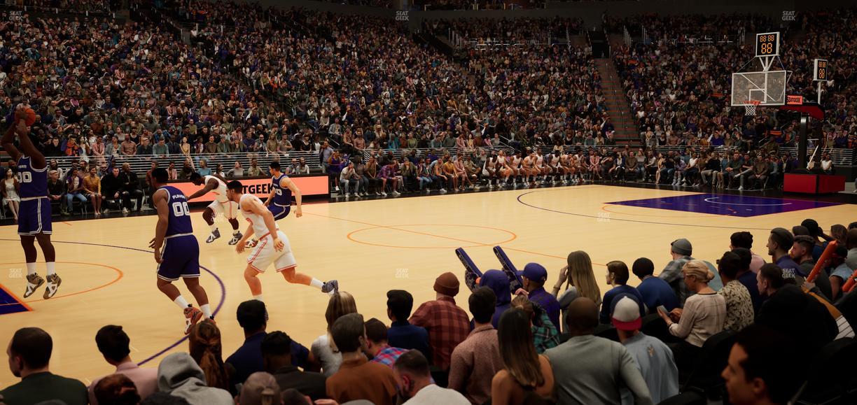 Mortgage Matchup Center - Section 115 Seat View