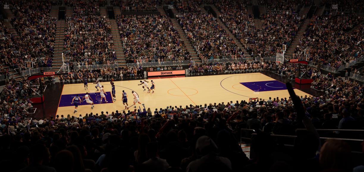 Mortgage Matchup Center - Section 115 Seat View