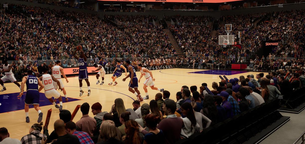 Mortgage Matchup Center - Section 116 Seat View