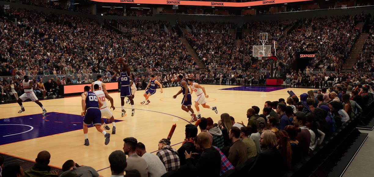 Mortgage Matchup Center - Section 117 Seat View