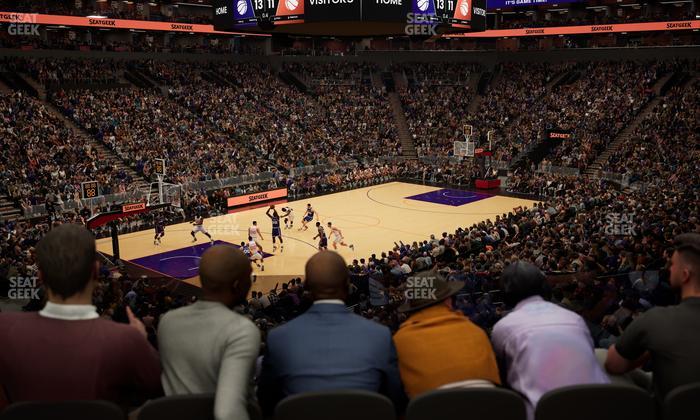 Mortgage Matchup Center - Section 117 Seat View