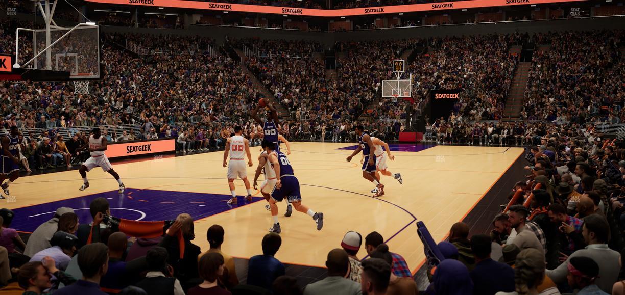 Mortgage Matchup Center - Section 118 Seat View