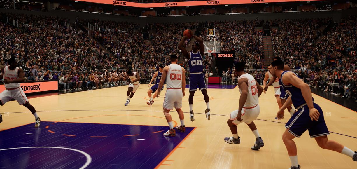 Mortgage Matchup Center - Section 120 F Seat View