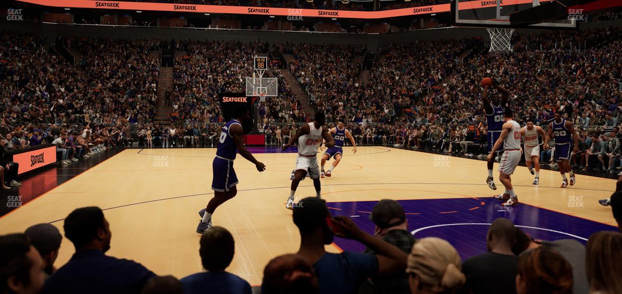 Mortgage Matchup Center - Section 120 F Seat View