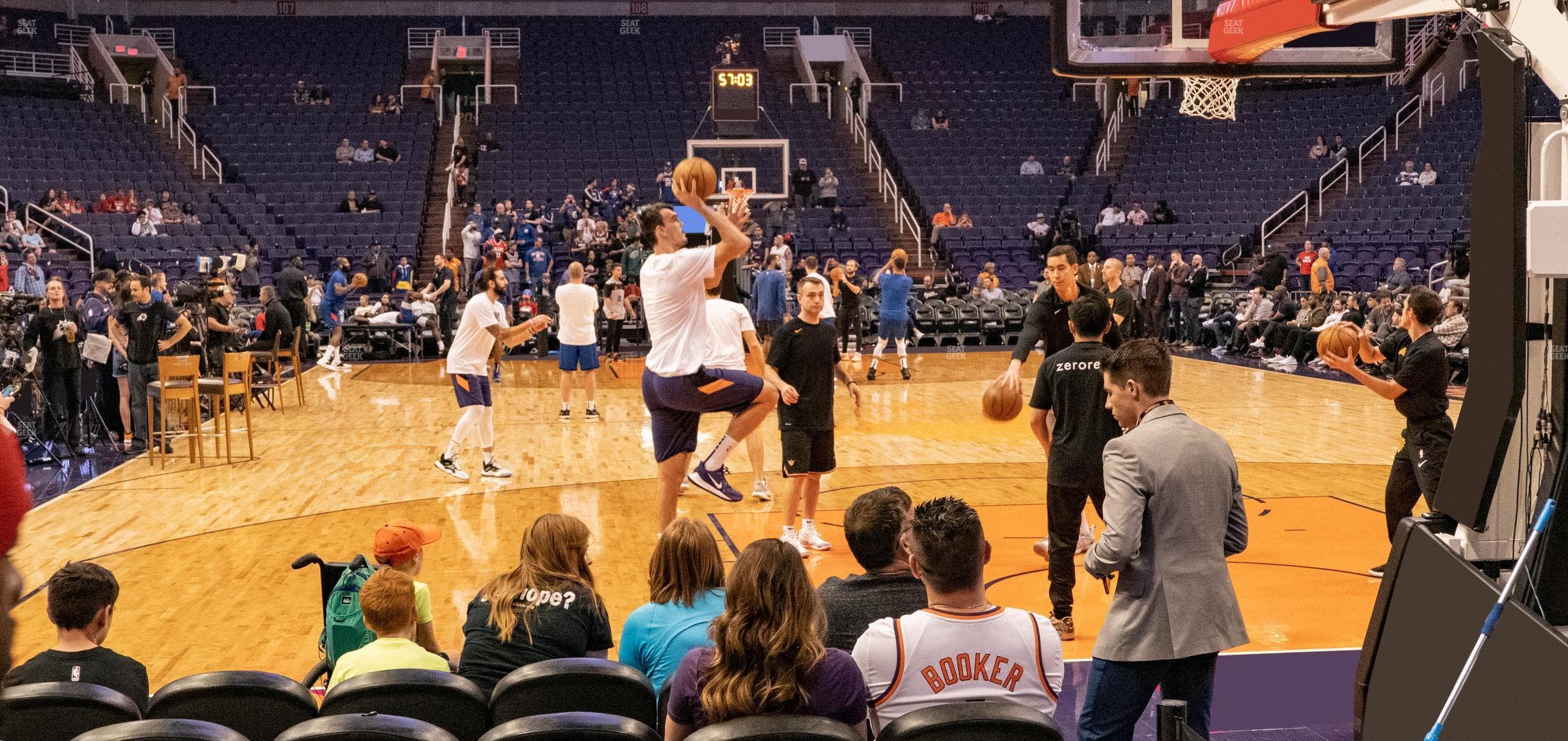 Mortgage Matchup Center - Section 120 F Seat View