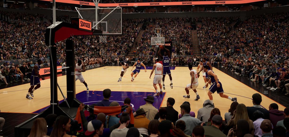 Mortgage Matchup Center - Section 120 Seat View