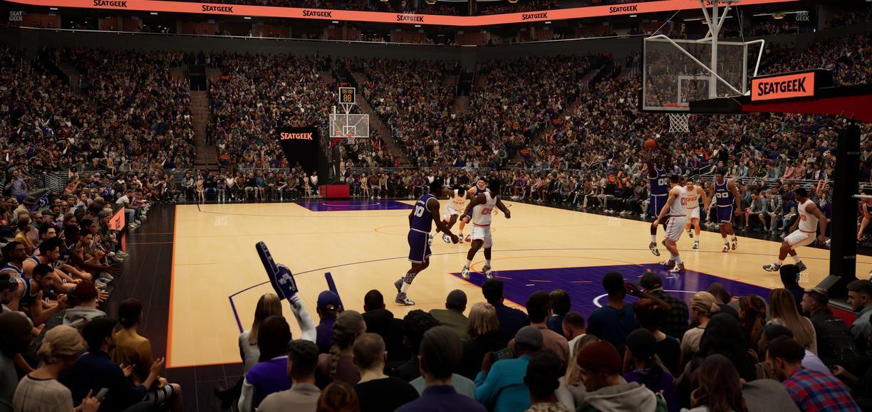 Mortgage Matchup Center - Section 121 Seat View