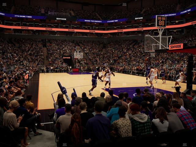 Mortgage Matchup Center - Section 121 Seat View