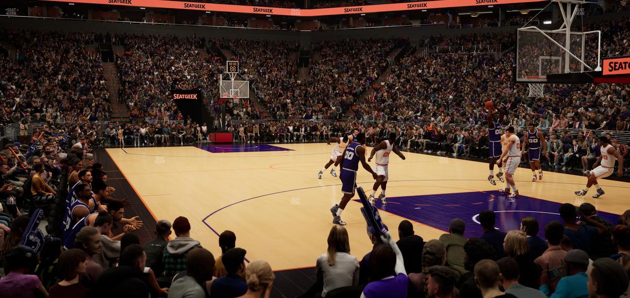 Mortgage Matchup Center - Section 122 Seat View