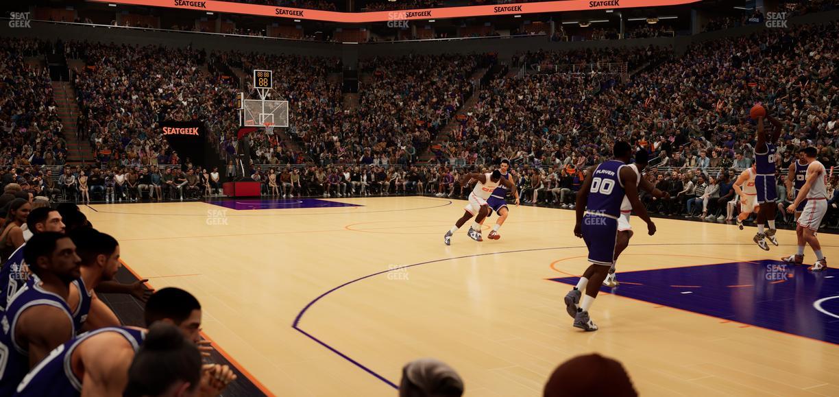 Mortgage Matchup Center - Section 123 F Seat View