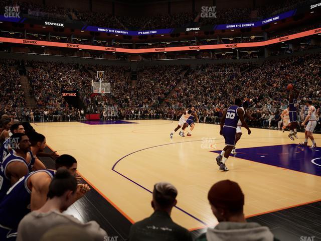 Mortgage Matchup Center - Section 123 F Seat View