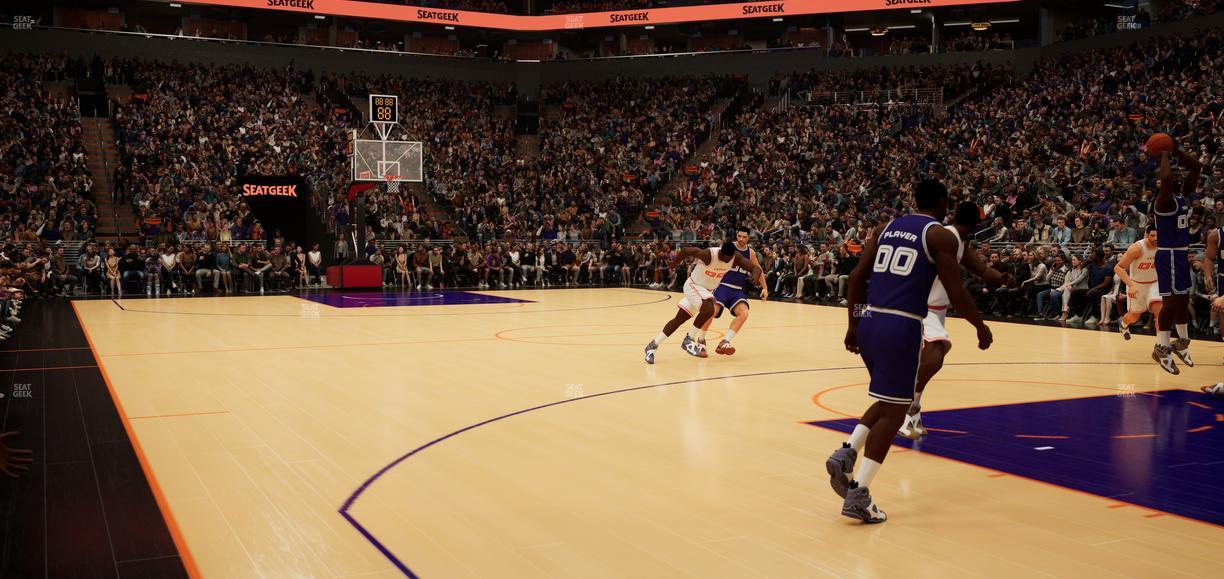 Mortgage Matchup Center - Section 123 F Seat View