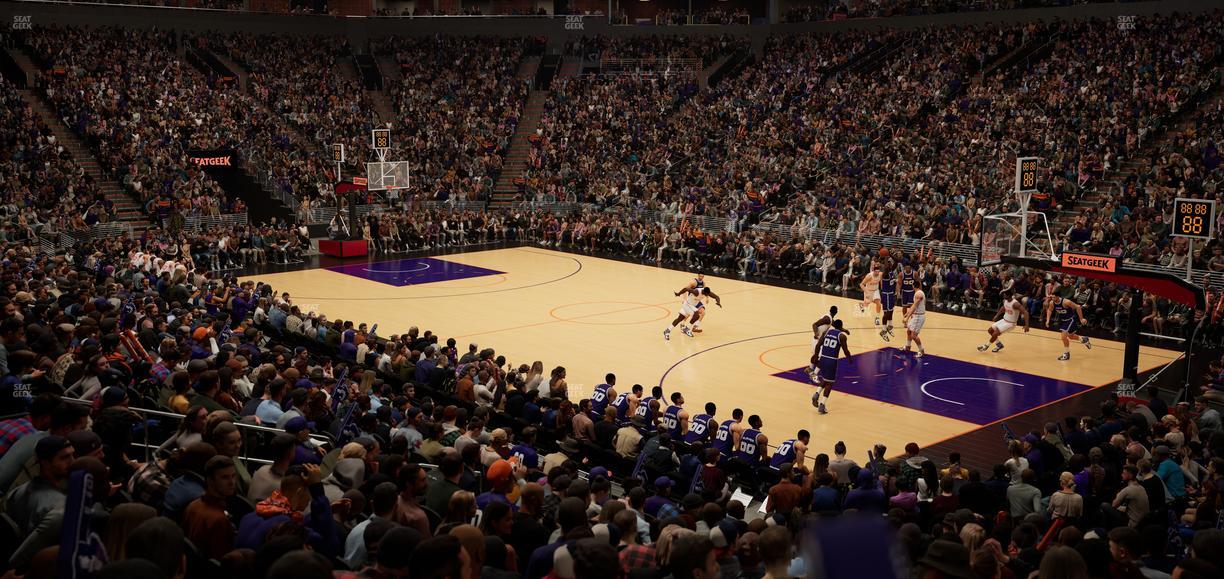 Mortgage Matchup Center - Section 123 Seat View