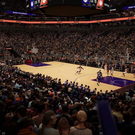 Mortgage Matchup Center - Section 123 Seat View