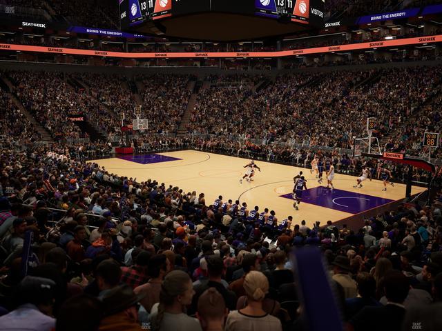 Mortgage Matchup Center - Section 123 Seat View