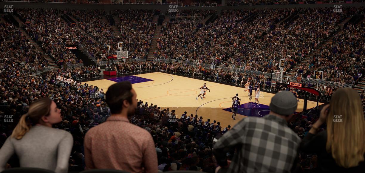 Mortgage Matchup Center - Section 123 Seat View