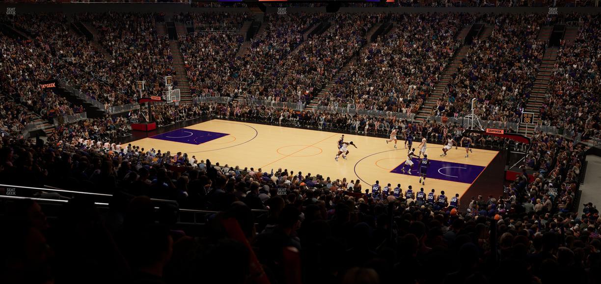 Mortgage Matchup Center - Section 124 Seat View