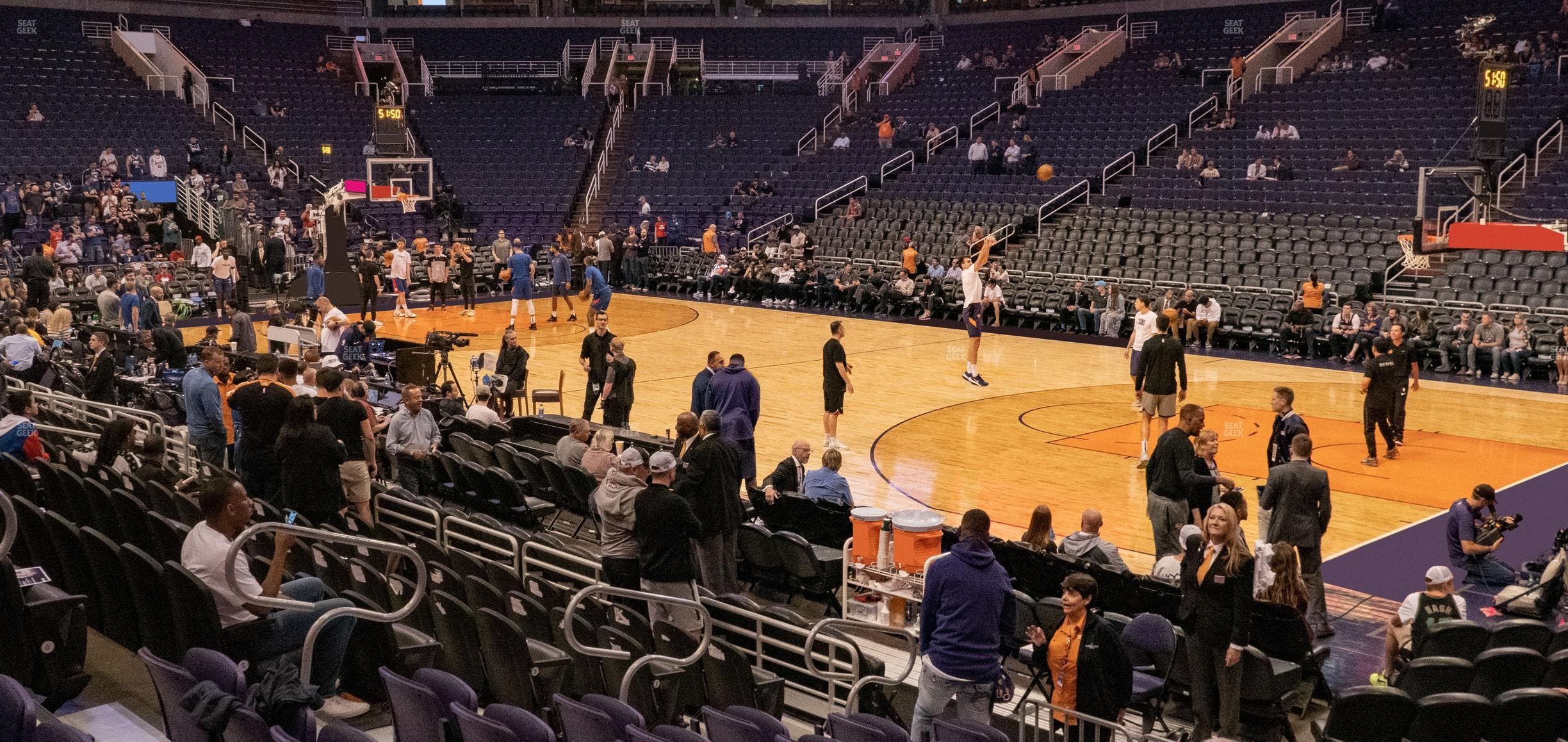 Mortgage Matchup Center - Section 124 Seat View