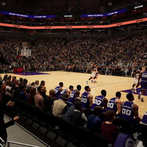 Mortgage Matchup Center - Section 124 Seat View