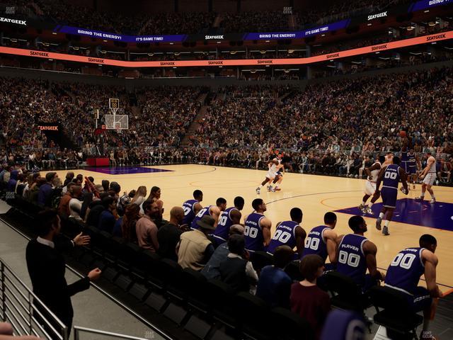 Mortgage Matchup Center - Section 124 Seat View