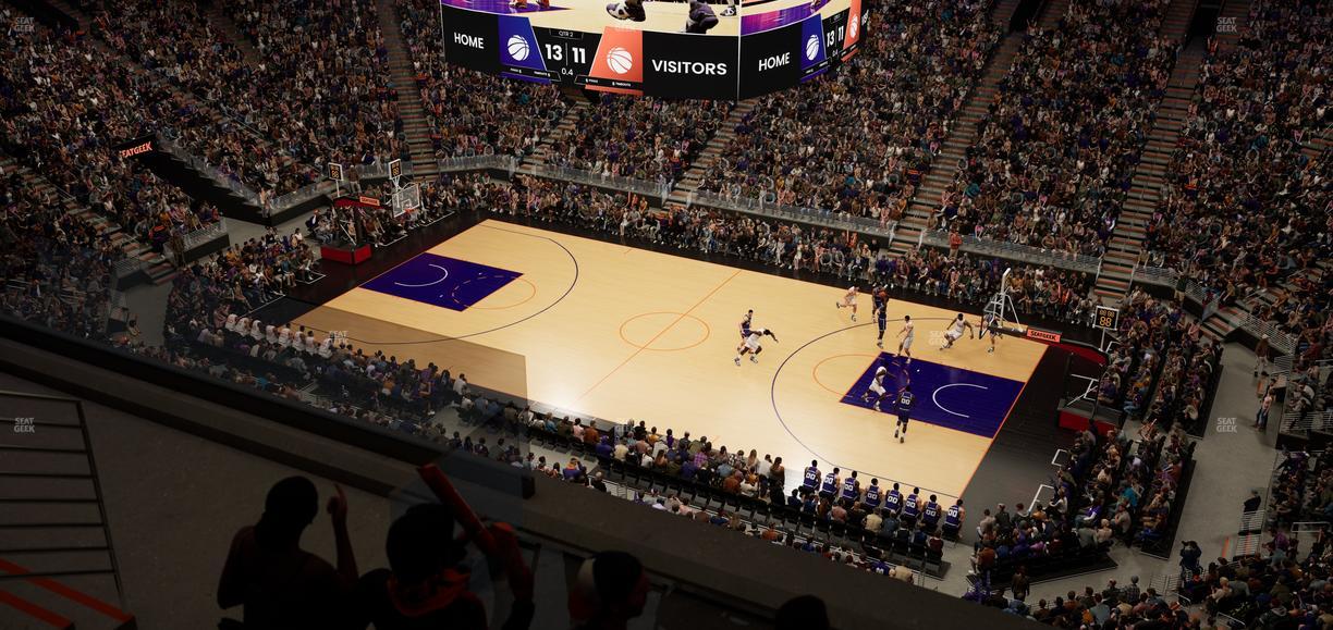 Mortgage Matchup Center - Section 201 Seat View