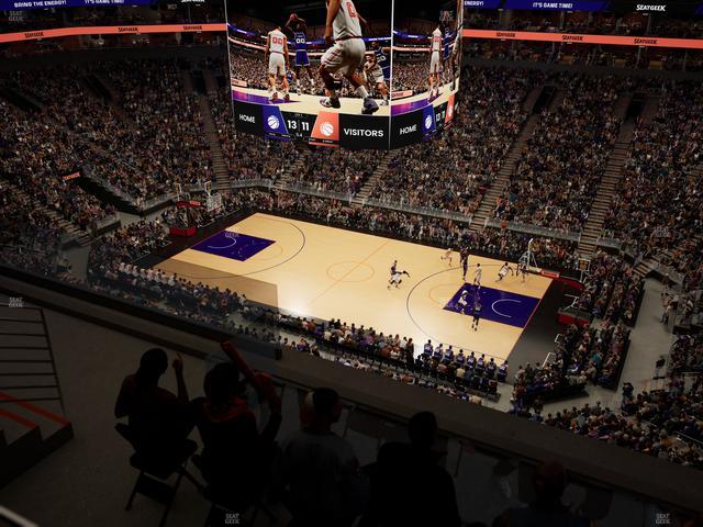 Mortgage Matchup Center - Section 201 Seat View